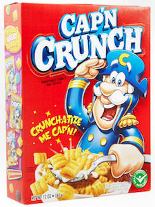 It's only Captain Crunch