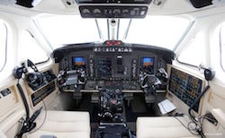 king air cockpit