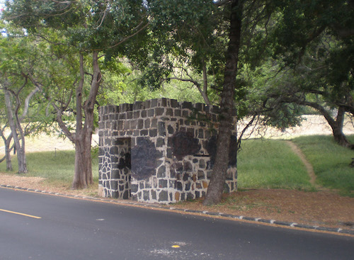 Gate Bunker Fort Ruger Diamond Head