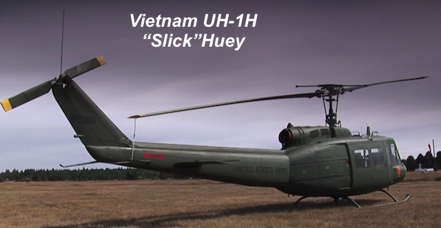 Vietnam UH-1H Huey Slick Vietnam War