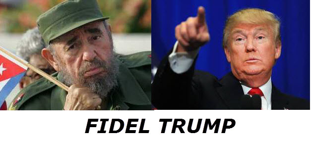 Fidel Castro Donald Trump