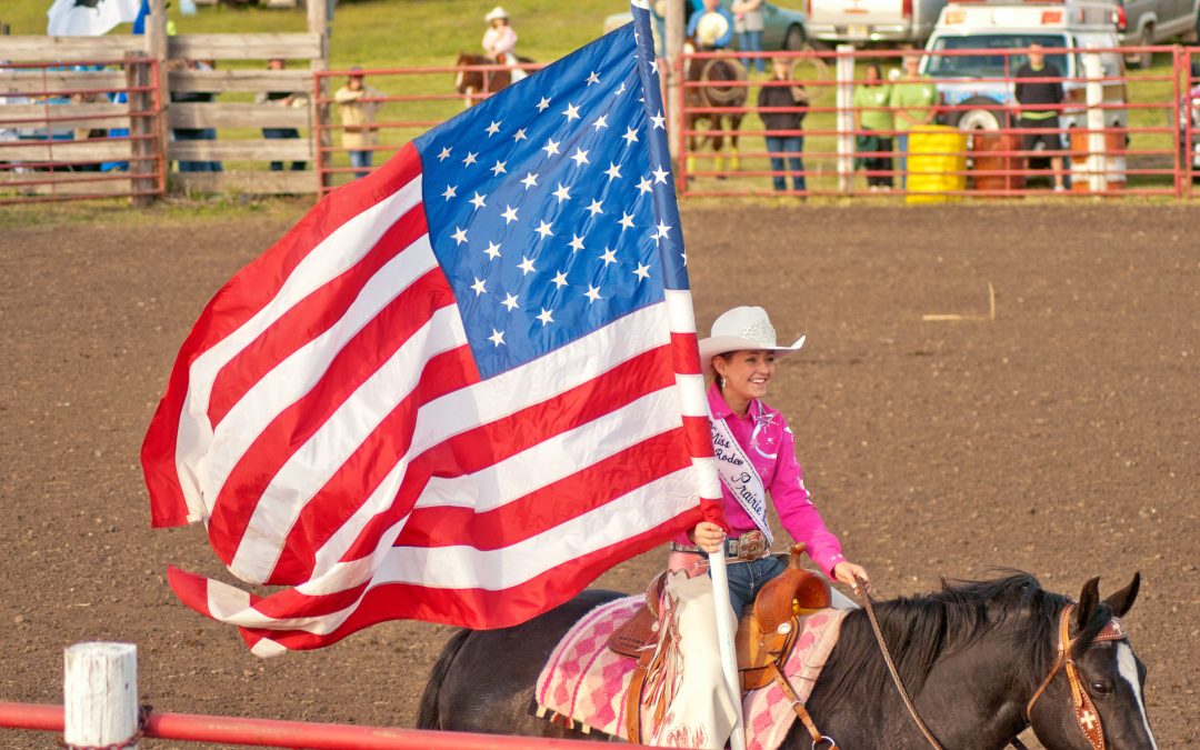 Rodeo Flag Presentation