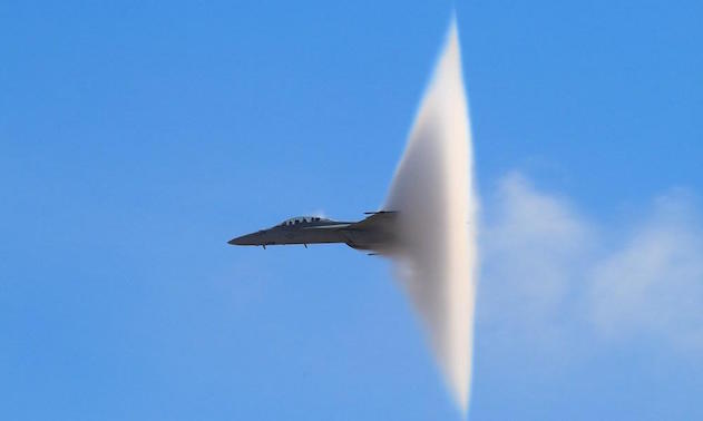 Dust Off Supersonic flight