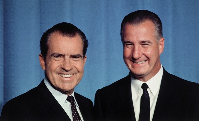 Richard Nixon and Spiro Agnew