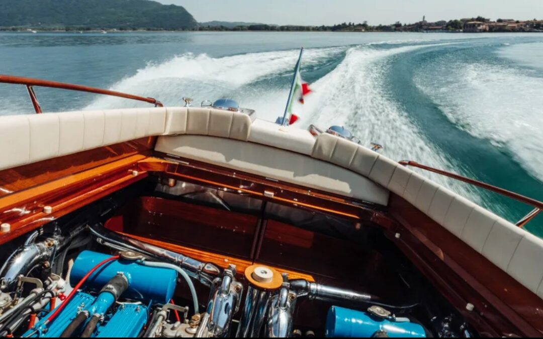 Lamborghini-powered speedboat